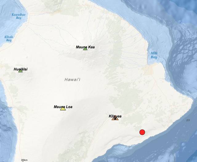 No tsunami from magnitude 5.3-earthquake - Hawaii Tribune-Herald