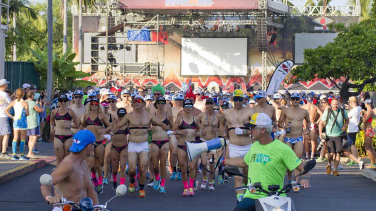 Letting it all hang out at Ironman: Underpants Run draws a crowd