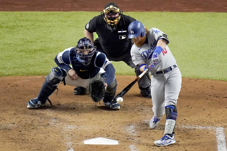 Walker Buehler leads Dodgers over Rays 6-2 for 2-1 World Series lead