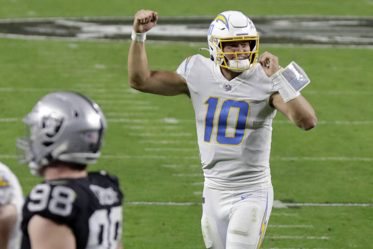 Los Angeles Chargers' Justin Herbert sets rookie QB milestone vs. Jets