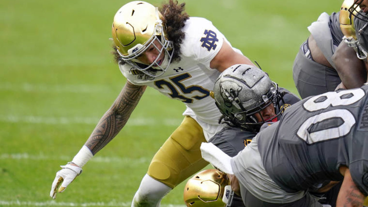 Former Punahou, Notre Dame star Manti Te'o signs with Bears to practice  squad