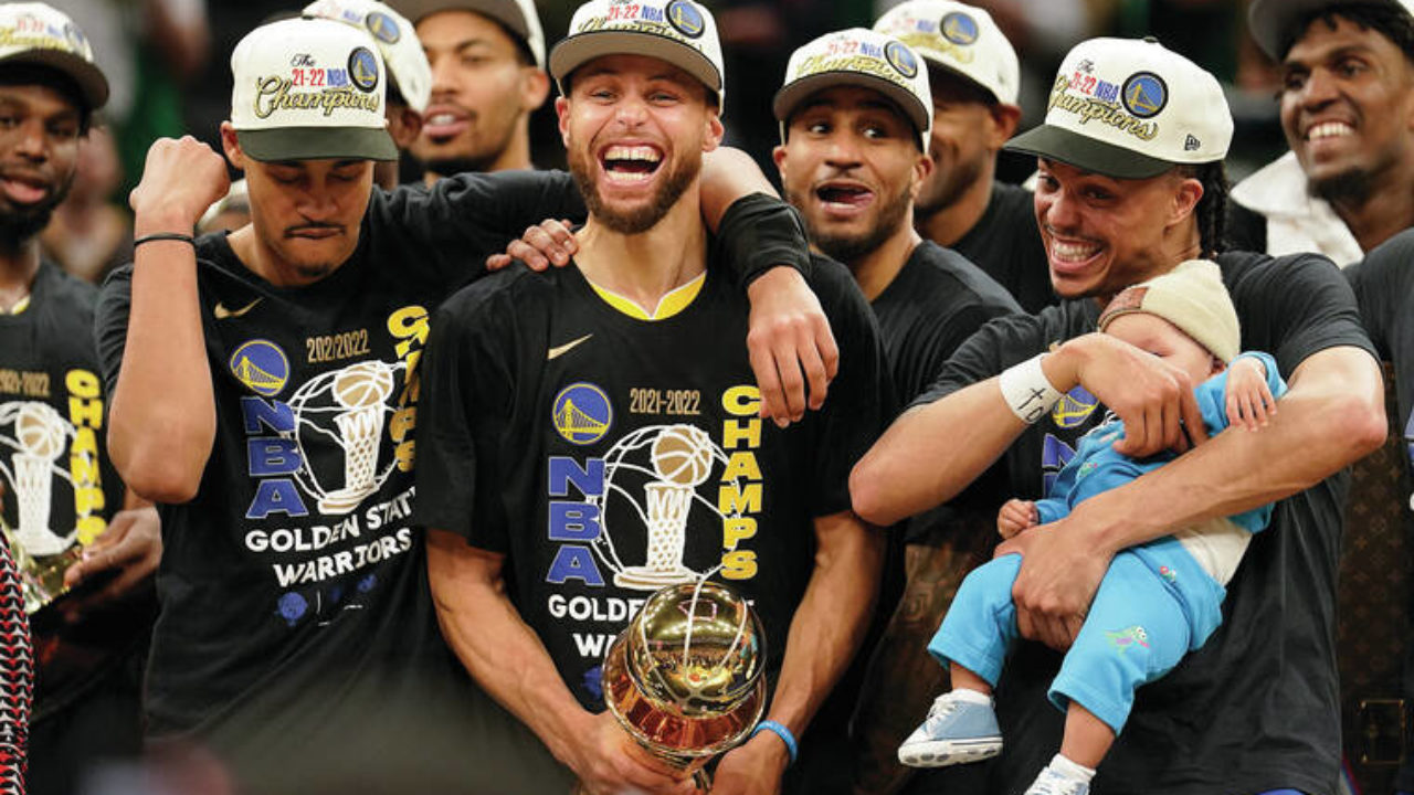 Warriors take NBA championship with 103-90 win over Celtics