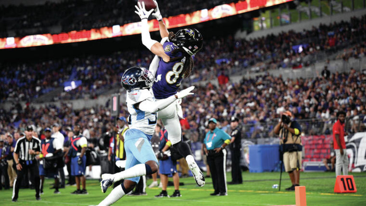 Ravens win 21st straight preseason game, topping Titans - The San Diego  Union-Tribune