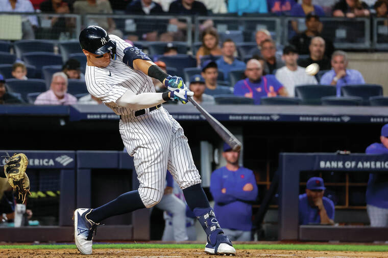 Judge 47th HR, Yanks top Scherzer, Mets 4-2 in Subway Series