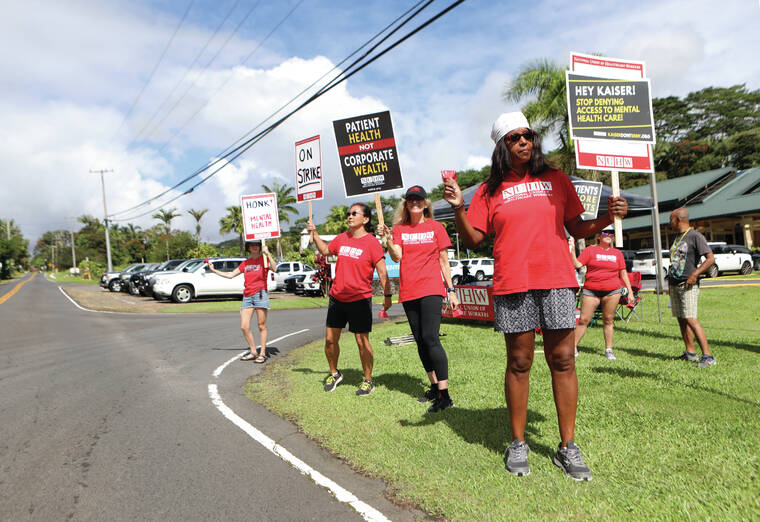 Caseloads a key factor in Kaiser strike Hawaii TribuneHerald