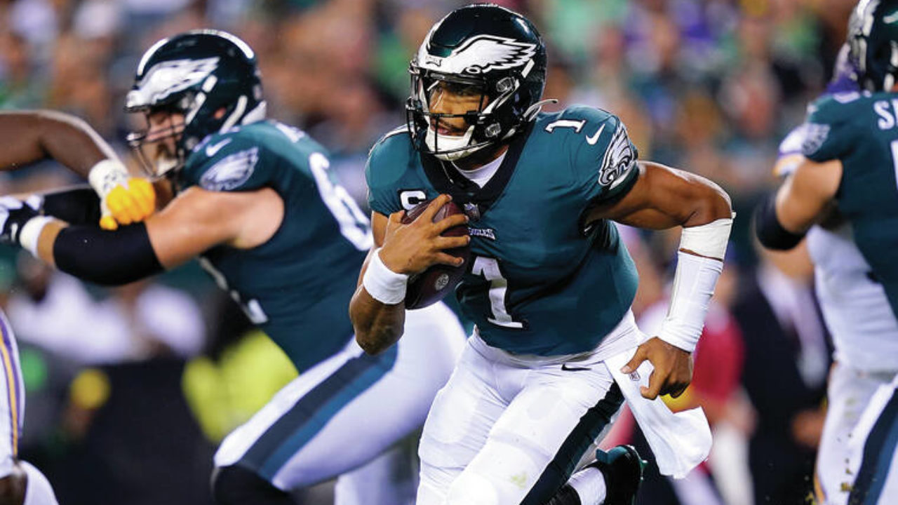 Jalen Hurts, Eagles impress in victory over Vikings – Orange County Register