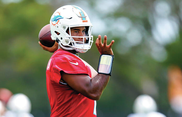 Dolphins' Tagovailoa says he's 'all in' to play next season - Hawaii  Tribune-Herald