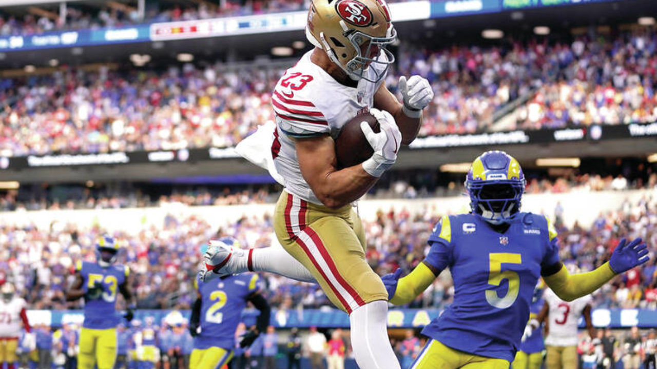 First look: 49ers at Rams in NFC championship game - The San Diego  Union-Tribune