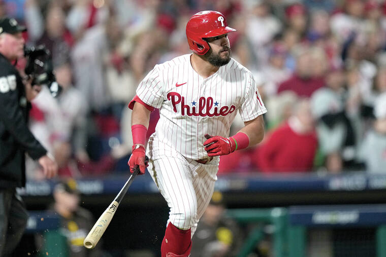 Schwarber powers Phillies in postseason with mythical homers - Hawaii  Tribune-Herald