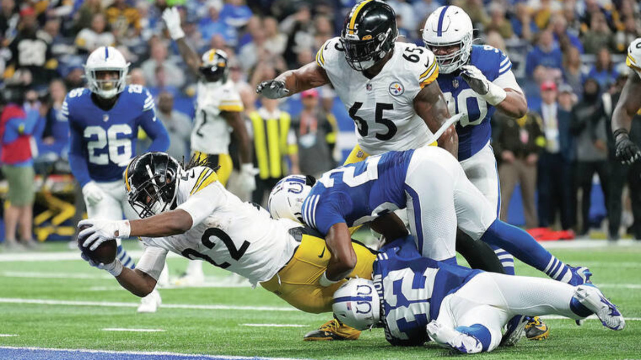 Steelers rally past Colts to end skid, lock up AFC North