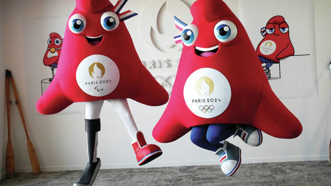 Paris 2024 reveals official Games mascots, the Paralympic and Olympic Phryge