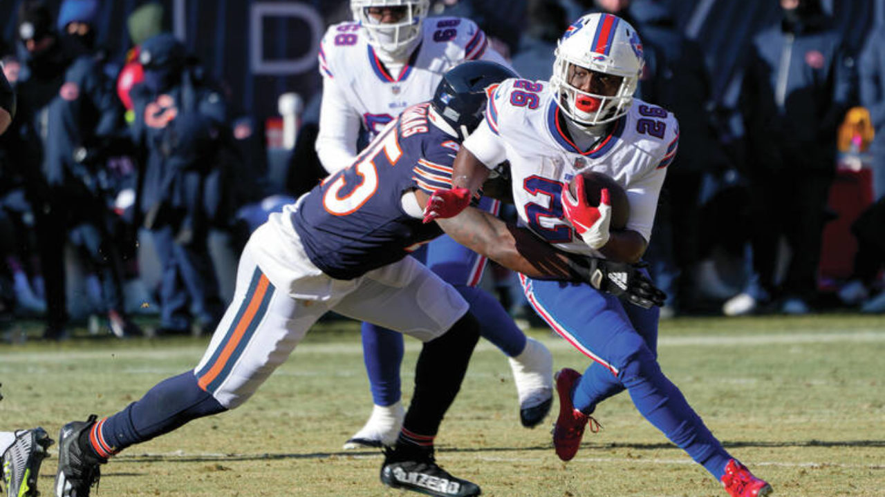 Singletary, Cook lead way as Bills beat Bears for AFC East - Hawaii  Tribune-Herald