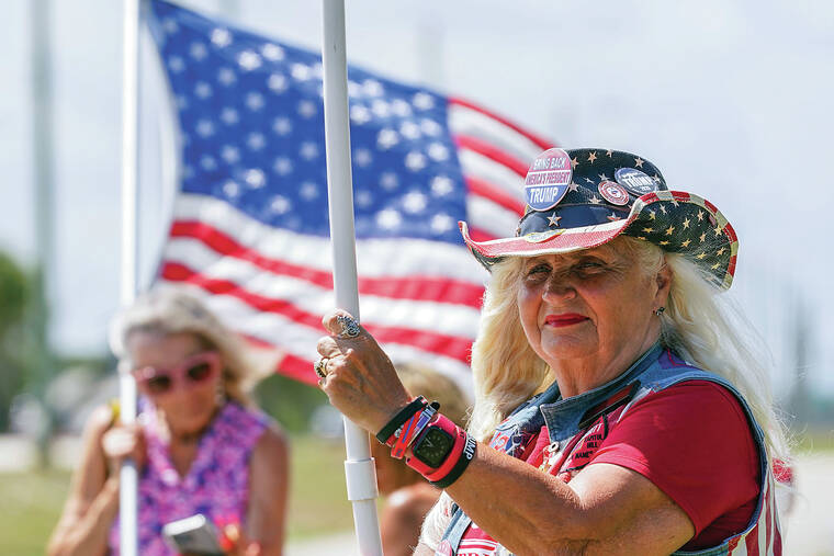 Trump invokes Jan. 6 at Waco rally ahead of possible charges