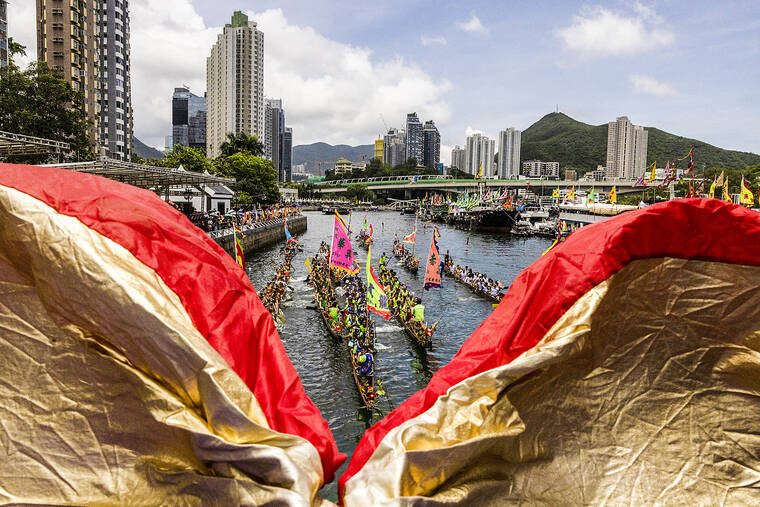 Iconic Hong Kong dragon boat races are back in full force as