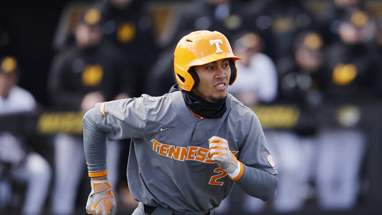 Tennessee shortstop Maui Ahuna picked by the Giants in fourth