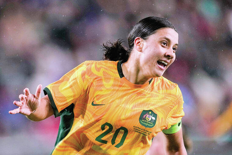 Sam Kerr on FA Cup win: My girlfriend is here, I had to put on a show! -  Outsports