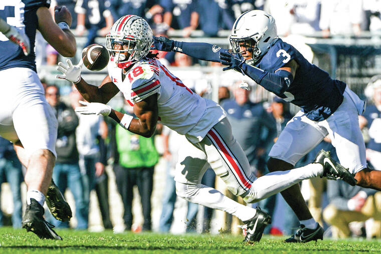 Ohio State star Marvin Harrison Jr. returns after injuring right