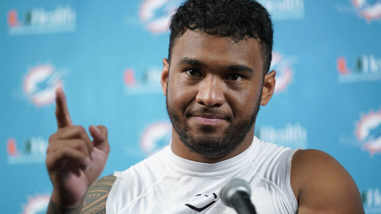 Miami Dolphins' Tua Tagovailoa to ESPN's Ryan Clark: Don't talk about me