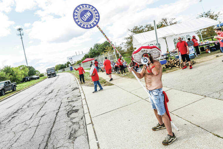 Carmakers and the United Auto Workers are talking. No signs of a