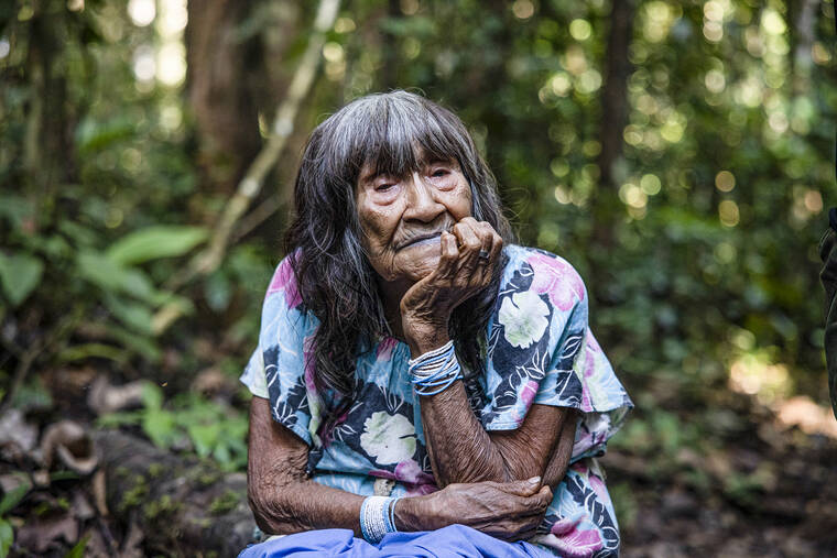 Is she the oldest person in the Amazon?