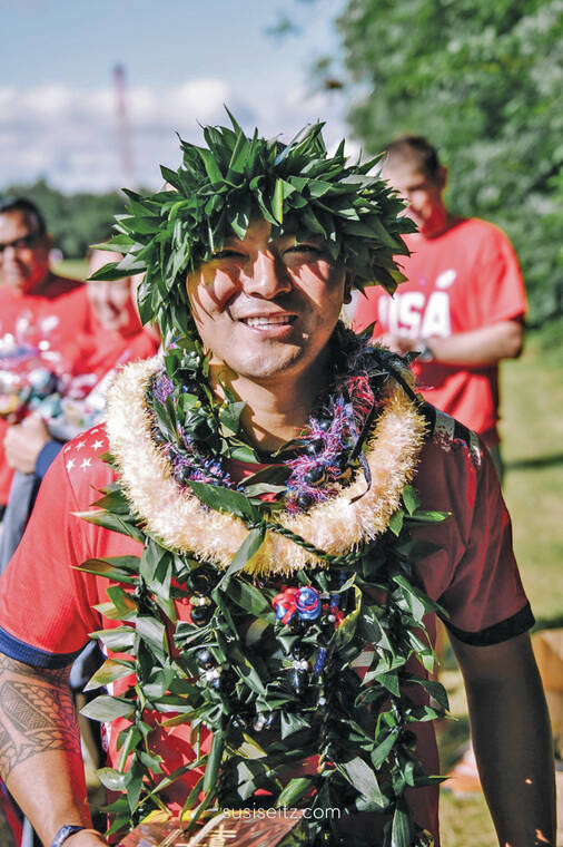 Kona native Chinen cocaptains Team USA at Touch Rugby World Cup