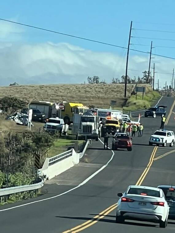 One teen killed, three others seriously injured in W. Hawaii traffic crash