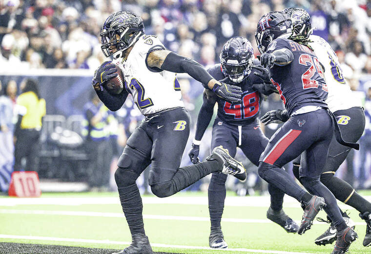 Ravens, MVP hopeful Lamar Jackson crush Texans, 31-2, to take AFC North lead